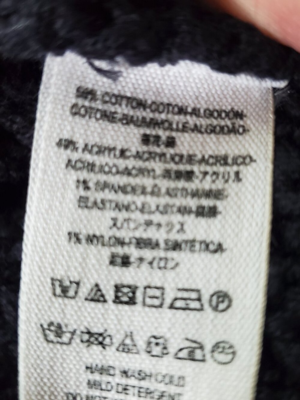 Free People Nightingale Cardigan Knit Open Front in Black - Large - Picture 6 of 9